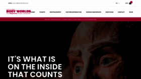 What Bodyworlds.nl website looked like in 2020 (3 years ago)