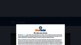 What Bikeradar.com website looked like in 2020 (3 years ago)