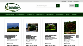 What Baumschule-aurea.de website looked like in 2020 (3 years ago)