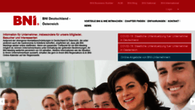 What Bni.de website looked like in 2020 (3 years ago)