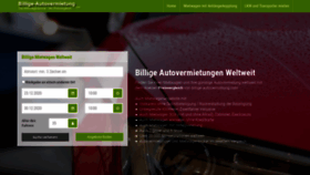 What Billige-autovermietung.com website looked like in 2020 (3 years ago)