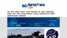 What Beritatrans.com website looked like in 2020 (3 years ago)