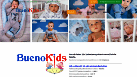 What Buenokids.ee website looked like in 2020 (3 years ago)