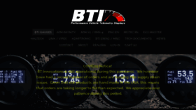 What Btigauges.com website looked like in 2020 (3 years ago)