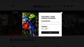 What Beldacycles.cl website looked like in 2020 (4 years ago)