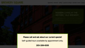 What Brewery-square.com website looked like in 2020 (3 years ago)
