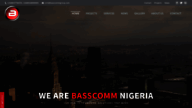 What Basscommnigeria.com website looked like in 2020 (3 years ago)