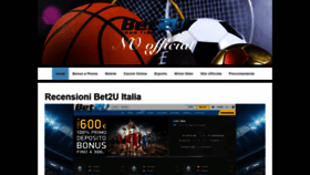 What Bet2u.info website looked like in 2020 (3 years ago)
