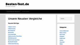 What Besten-test.de website looked like in 2020 (3 years ago)