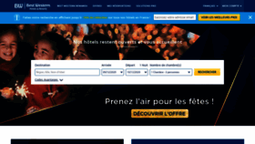 What Bestwestern.fr website looked like in 2020 (3 years ago)