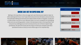 What Betonsuperbowl.com website looked like in 2020 (3 years ago)