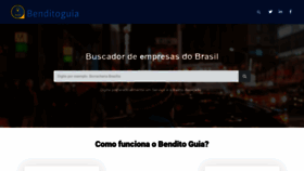 What Benditoguia.com.br website looked like in 2020 (3 years ago)
