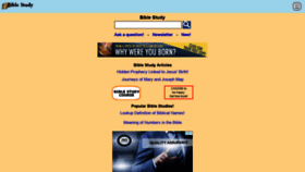 What Biblestudy.org website looked like in 2020 (4 years ago)