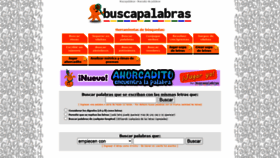What Buscapalabras.com.ar website looked like in 2020 (3 years ago)
