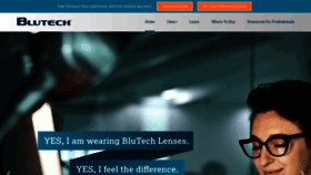 What Blutechlenses.com website looked like in 2020 (3 years ago)