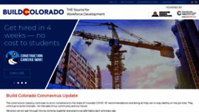 What Buildcolorado.com website looked like in 2020 (3 years ago)