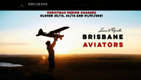 What Brisbaneaviators.com.au website looked like in 2020 (3 years ago)