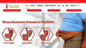 What Bariatricsurgeonindia.com website looked like in 2020 (3 years ago)