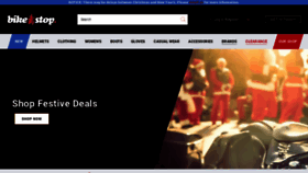 What Bikestop.co.uk website looked like in 2020 (5 years ago)