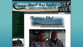 What Beachbayrealty.com website looked like in 2020 (3 years ago)