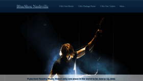 What Blueshoenashville.com website looked like in 2020 (3 years ago)