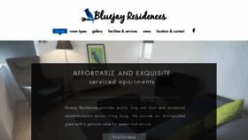 What Bluejay-residences.com website looked like in 2020 (3 years ago)