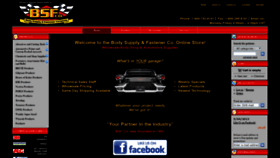 What Bsfco.com website looked like in 2020 (3 years ago)