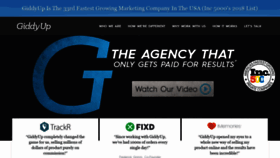 What Brands.giddyup.io website looked like in 2020 (3 years ago)
