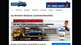 What Brisbane-car-wreckers.com.au website looked like in 2020 (3 years ago)