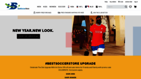What Bestsoccerstore.cn website looked like in 2020 (3 years ago)