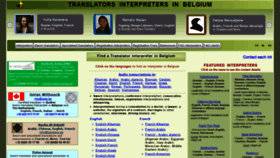 What Belgian-translator-interpreter.be website looked like in 2021 (3 years ago)