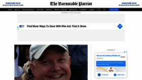 What Barnstablepatriot.com website looked like in 2021 (3 years ago)