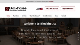 What Blockhouse.com website looked like in 2021 (3 years ago)