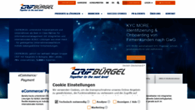 What Buergel.de website looked like in 2021 (3 years ago)