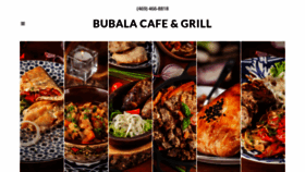 What Bubalacafe.com website looked like in 2021 (3 years ago)