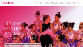 What Bellaballetdance.com website looked like in 2021 (3 years ago)