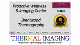 What Breastthermographytn.com website looked like in 2021 (3 years ago)