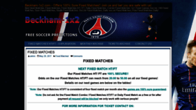 What Beckham-1x2.com website looked like in 2021 (3 years ago)
