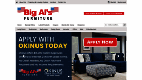 What Big-alsfurniture.com website looked like in 2021 (3 years ago)
