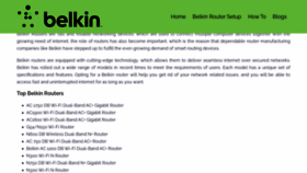 What Belkinroutersetup.com website looked like in 2021 (3 years ago)