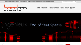 What Bandpro.com website looked like in 2021 (3 years ago)
