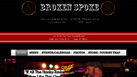 What Brokenspokeaustintx.net website looked like in 2021 (5 years ago)