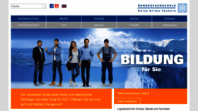 What Bfs-kaelte-klima.de website looked like in 2021 (3 years ago)