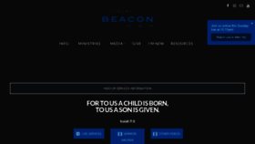 What Beaconefc.org website looked like in 2021 (3 years ago)