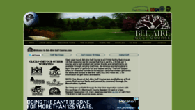 What Belairegolfcourse.com website looked like in 2021 (3 years ago)