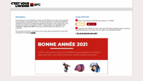 What Banque.bfcoi.com website looked like in 2021 (3 years ago)