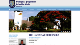 What Bishopslea.com website looked like in 2021 (3 years ago)