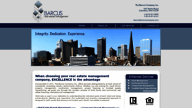 What Barcuscompany.com website looked like in 2021 (3 years ago)