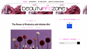 What Beautyinfozone.com website looked like in 2021 (3 years ago)
