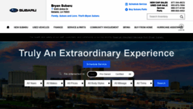 What Bryanautomotive.com website looked like in 2021 (3 years ago)